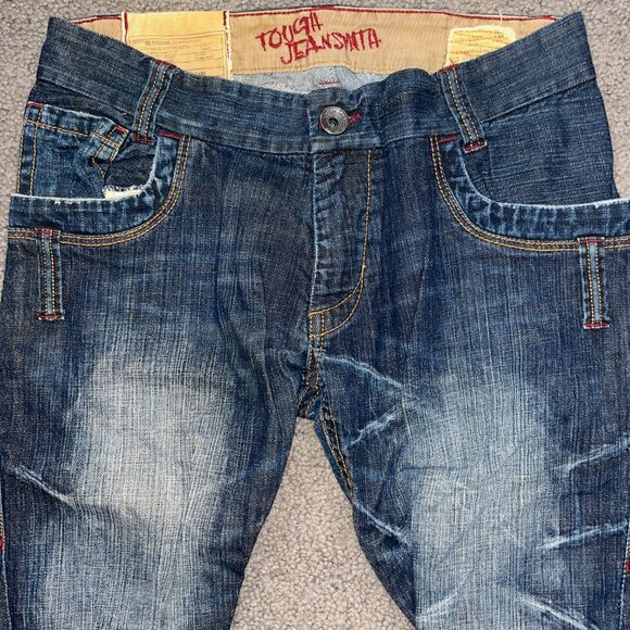 Vintage Y2K Tough Jeansmith Men's Jeans - Japanese Design = Size 34x31 - EUC - Picture 2 of 16